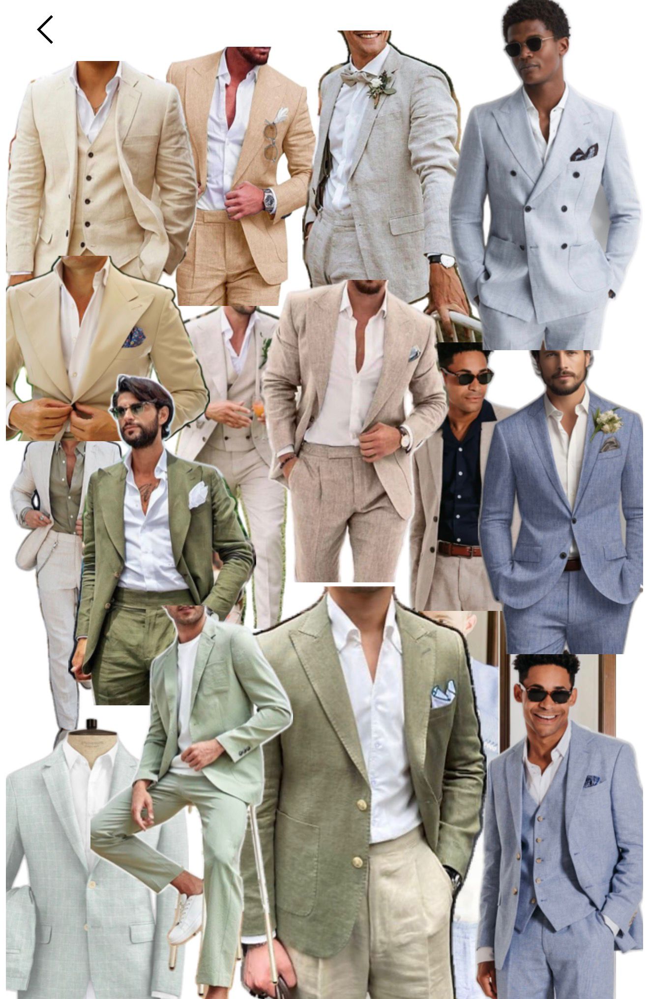Men's summer formal dress code
